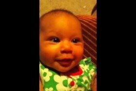 Zoe loves to hear mommy sing