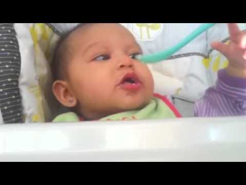 Zoe eating